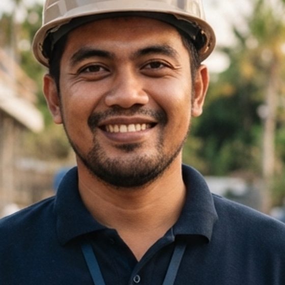 Potret Made Surya Wibawa, Manajer Proyek.